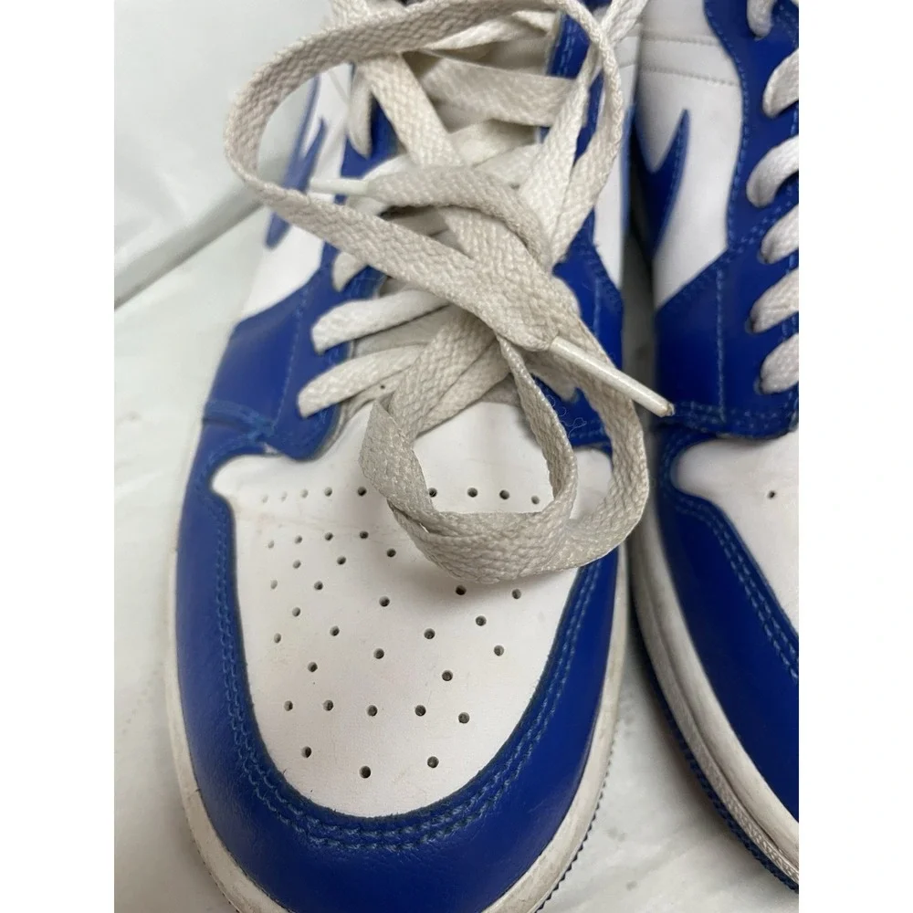 Air Jordan 1 Mid Kentucky Storm Blue Size 8.5